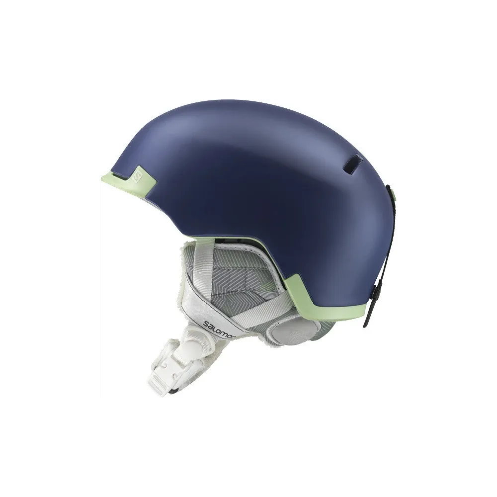Casco da sci Salomon Shiva Custom Air Viola Opaco / Verde