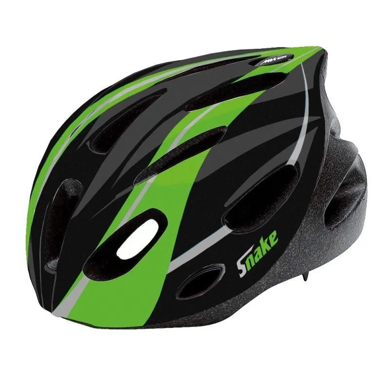 Casco MVTEK Snake II Taglia M (53-56cm) nero/verde