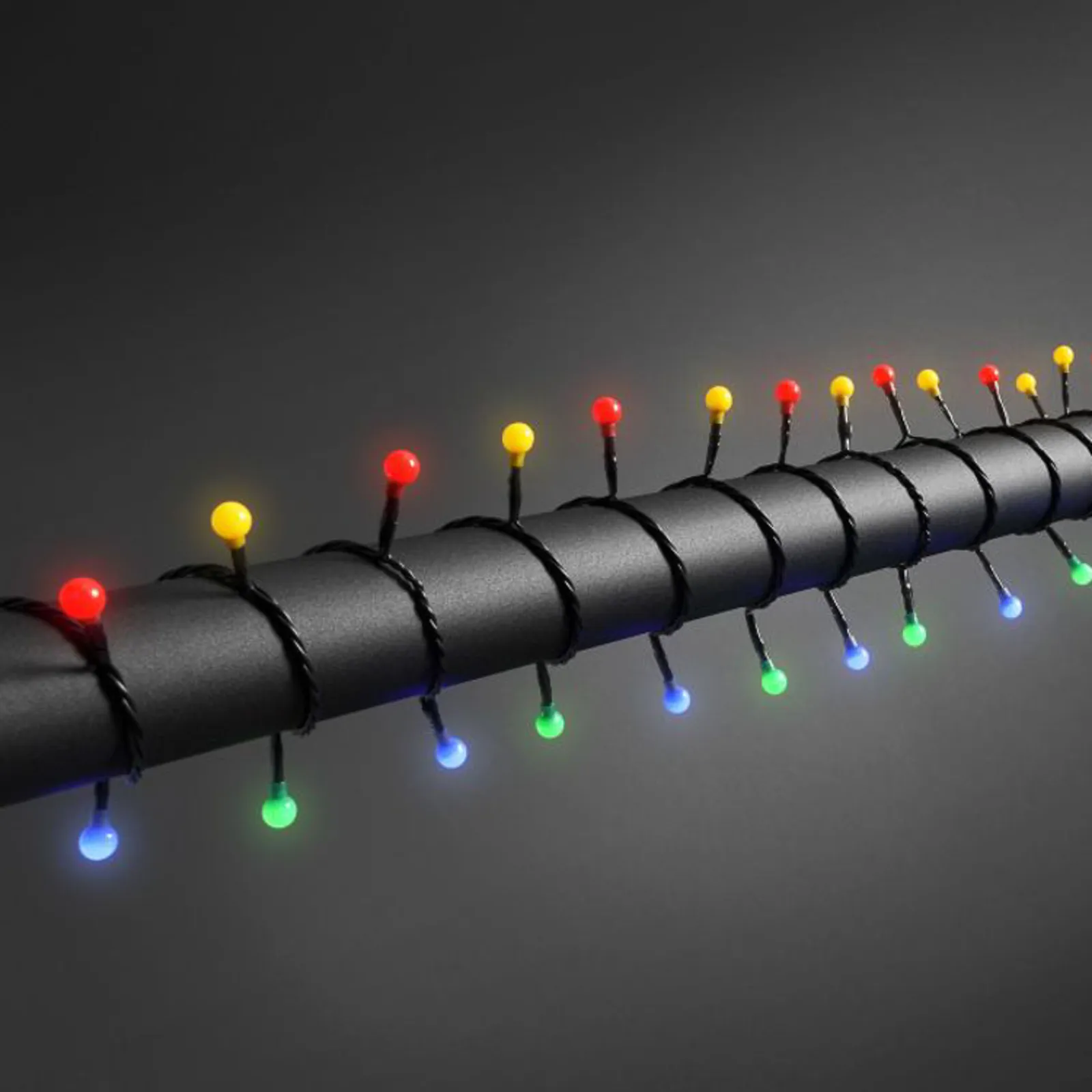 Catena luminosa LED 160 luci 12,72m variopinta