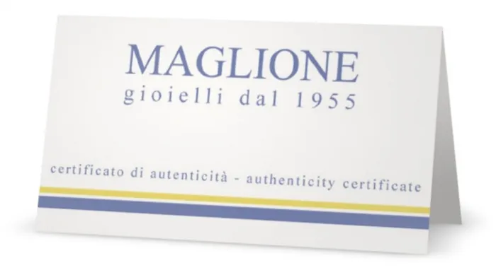 Catenina a travertino 50 cm in oro giallo 18kt