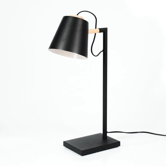 Cerrizal Lampada da tavolo Écru, Nero, 1-Luce
