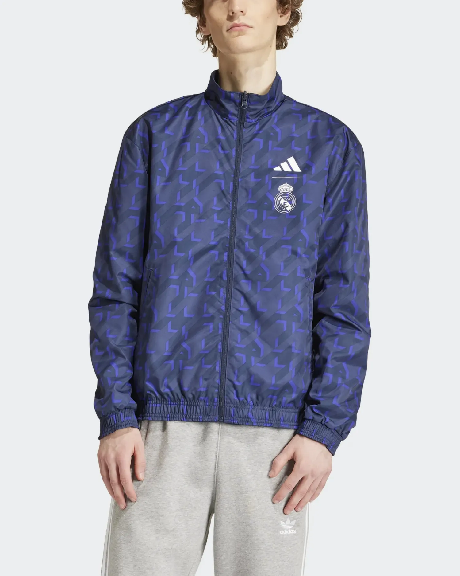 CF REAL MADRID GIACCA ADIDAS ANTHEM REVERSIBILE