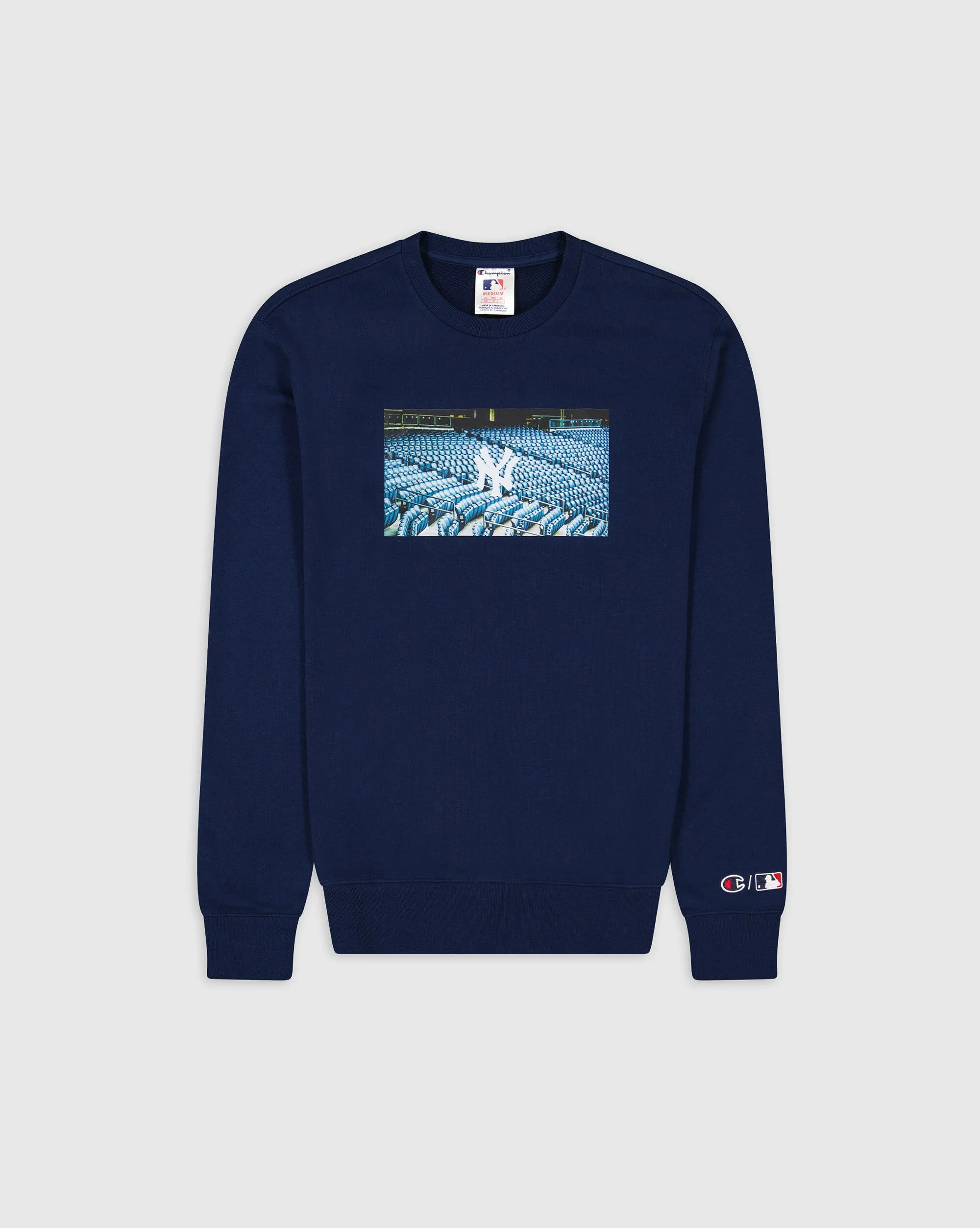 Champion Felpa Pesante MLB Blu Uomo