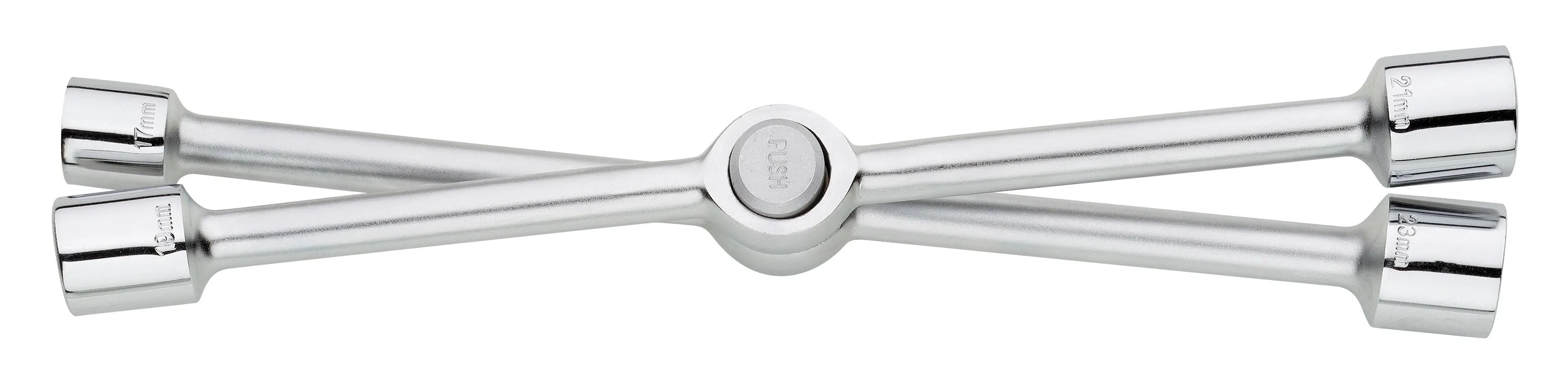Chiave a croce LUX Comfort pieghevole 17/19/21/23 mm