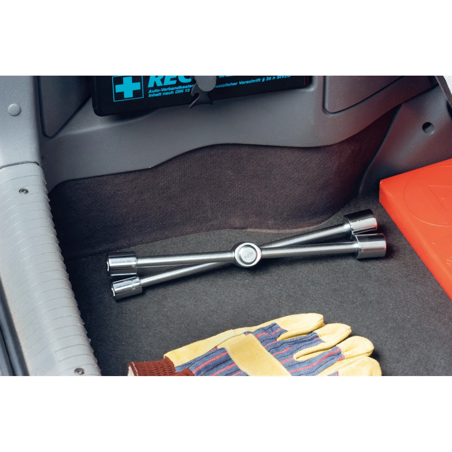 Chiave a croce LUX Comfort pieghevole 17/19/21/23 mm