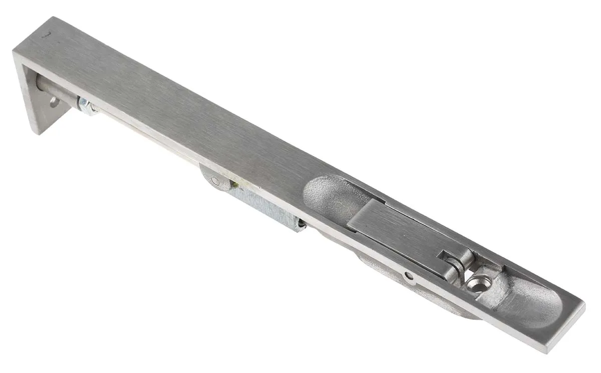 Chiavistello porta RS PRO Acciaio inox Satinato