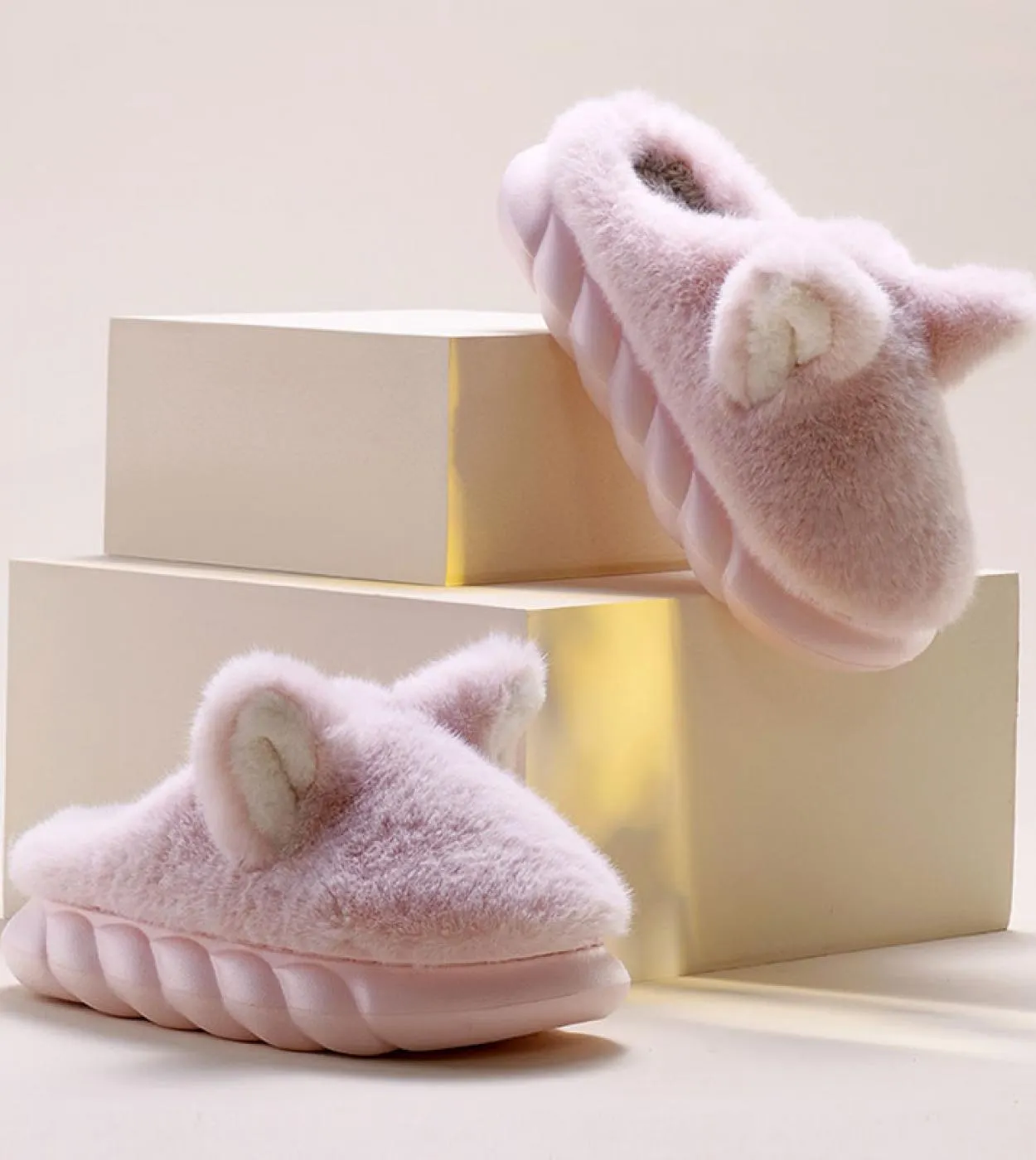 Ciabatte in pelliccia Pantofole in pelliccia Pantofole in pelliccia Scarpe da donna Pantofole da donna 2023 Inverno