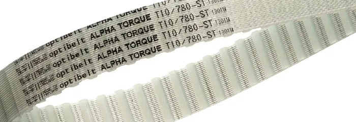 Cinghia sincrona OPTIBELT, 105 denti, passo 10mm, dimensioni 1050mm x 32mm, in Poliuretano