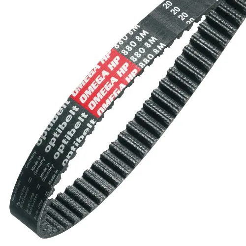 Cinghia sincrona OPTIBELT, 150 denti, passo 8mm, dimensioni 1200mm x 30mm, in Gomma