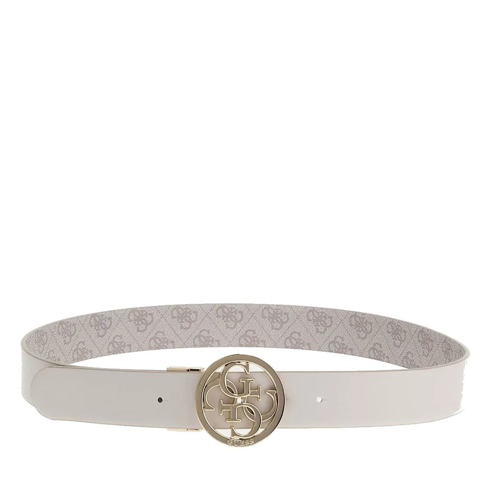 Cintura Donna GUESS Reversibile Colore Dove Logo Linea Orlina
