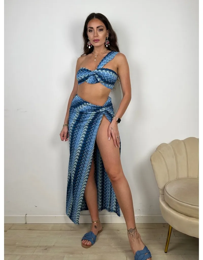 CO ORD SET MYK BLU