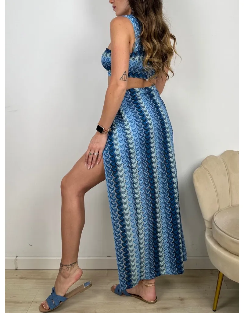 CO ORD SET MYK BLU