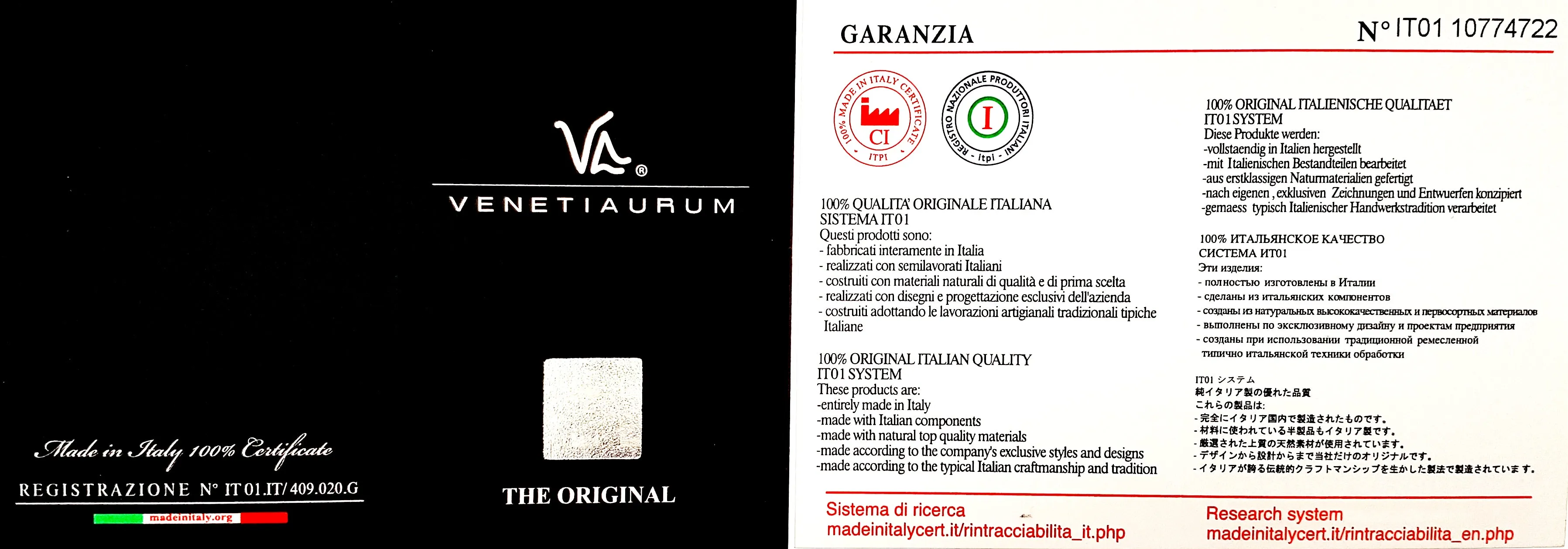 Collana con Pendente a Goccia in Vetro di Murano Verde e Argento 925