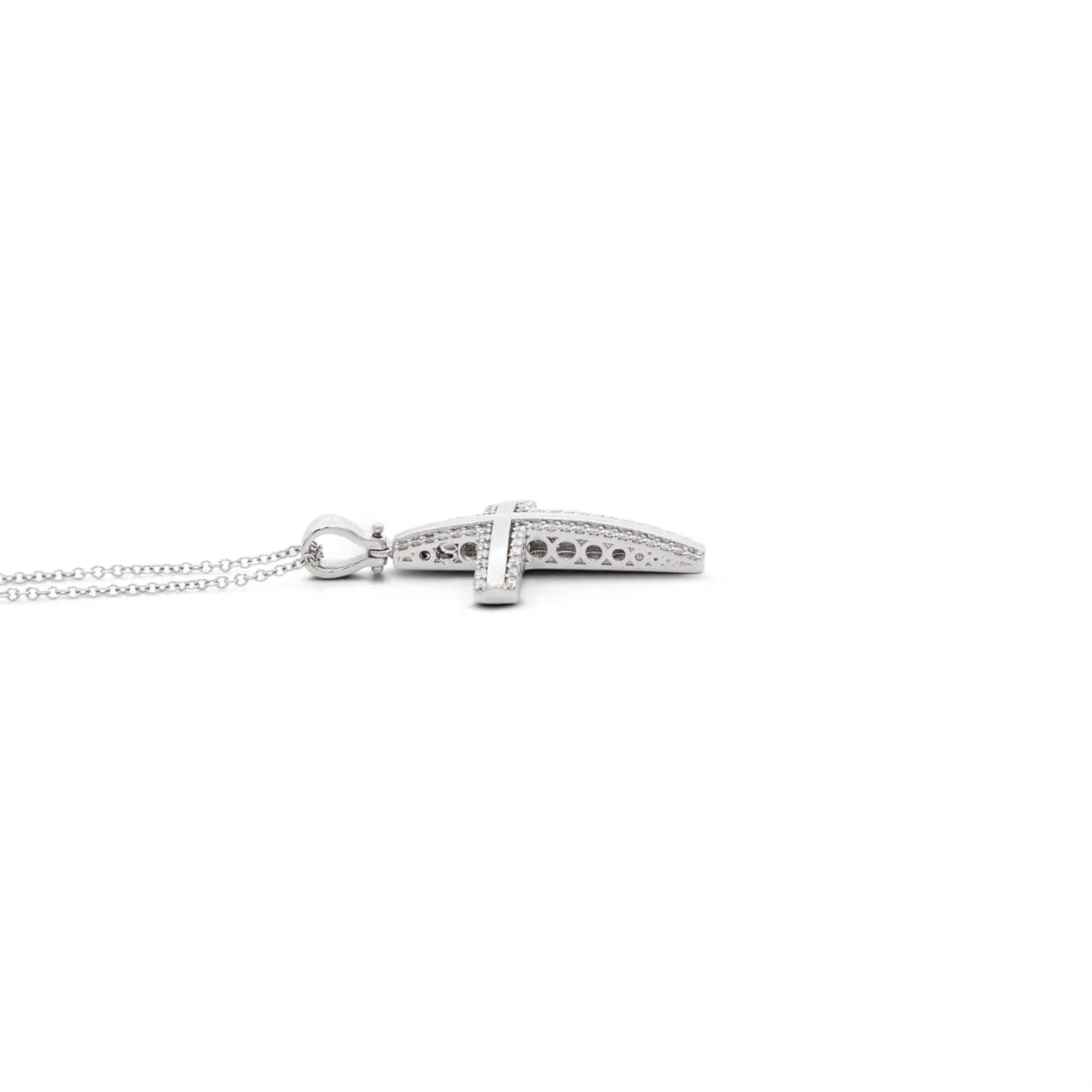 Collana Cross Diamond