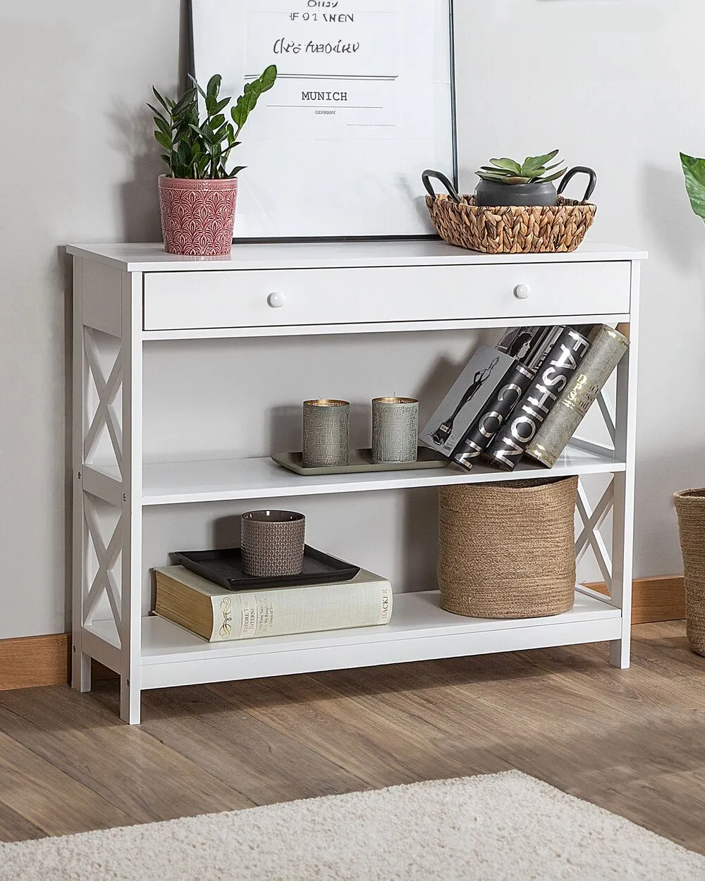 Console Table MONTGOMERY White