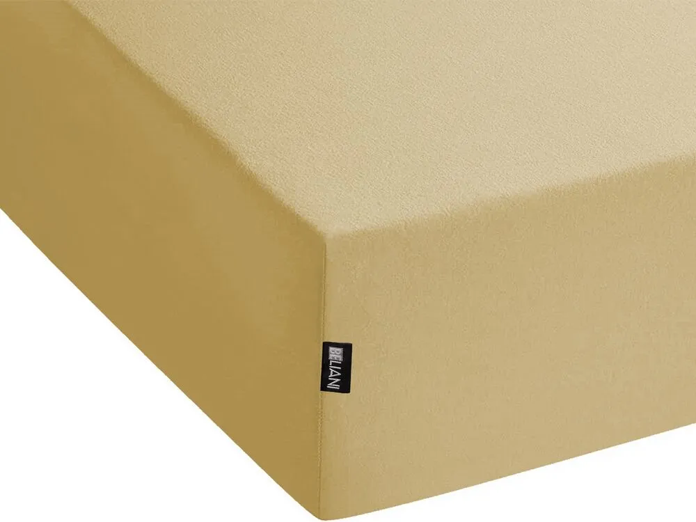 Coprimaterasso elasticizzato JANBU Cotone 90x200 cm Verde oliva