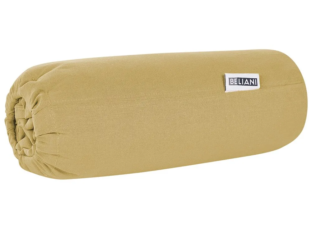 Coprimaterasso elasticizzato JANBU Cotone 90x200 cm Verde oliva