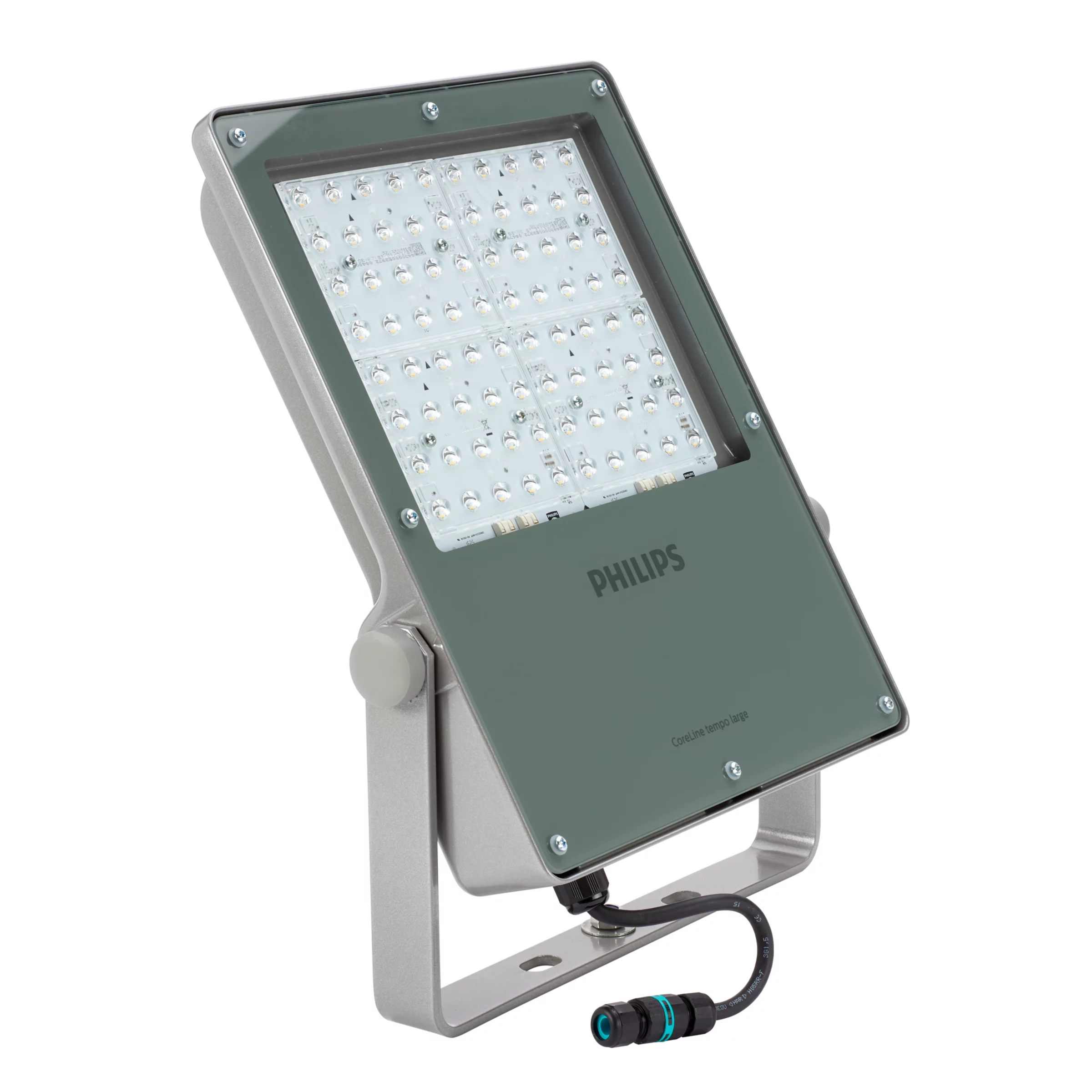 CoreLine Tempo Large, Floodlight, 182 W, 26000 lm, 4000 K, CRI70, Asimmetrica, IP66