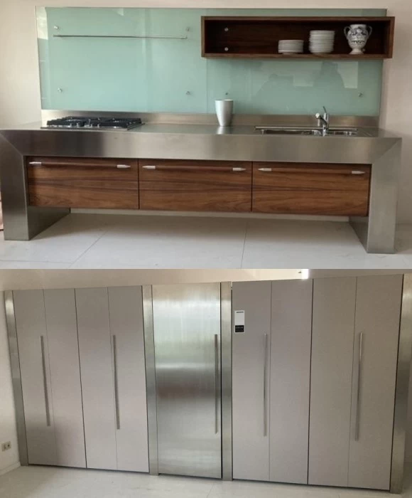 Cucina lineare Produzione Artigianale JOPONTE