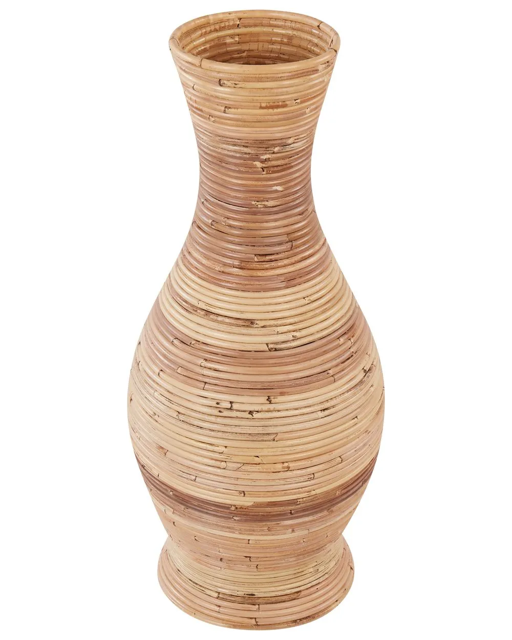 Decorative Vase TRINISA Rattan 70 cm Natural