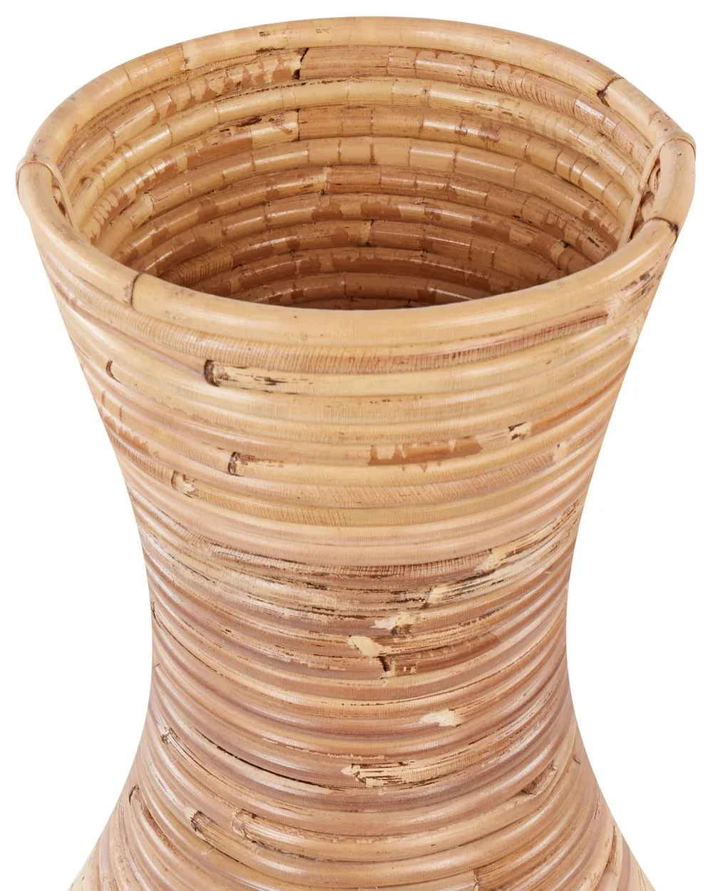Decorative Vase TRINISA Rattan 70 cm Natural