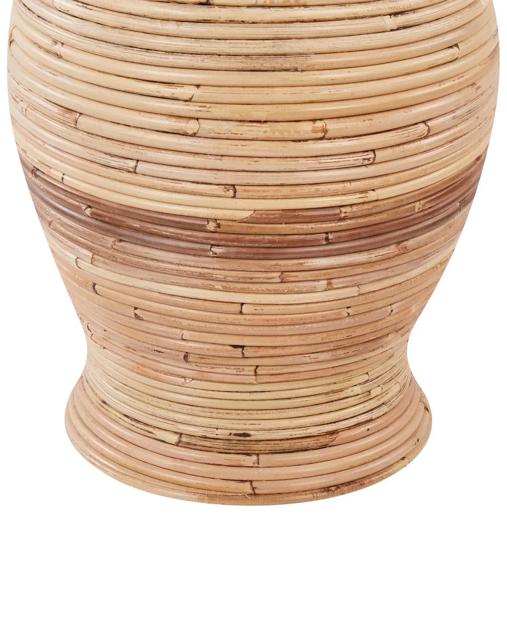 Decorative Vase TRINISA Rattan 70 cm Natural
