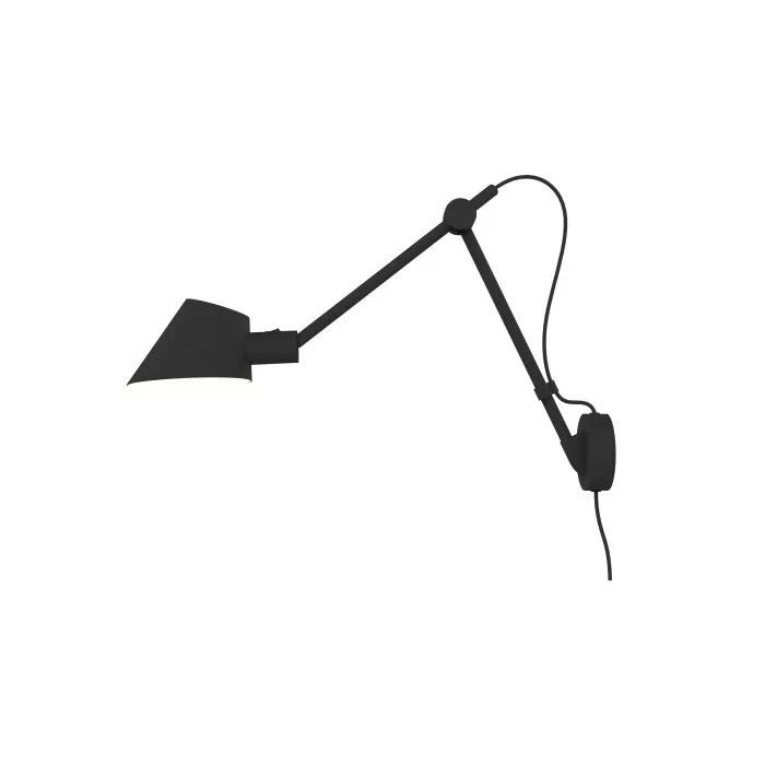 Design For The People by Nordlux STAY Applique Nero, 1-Luce