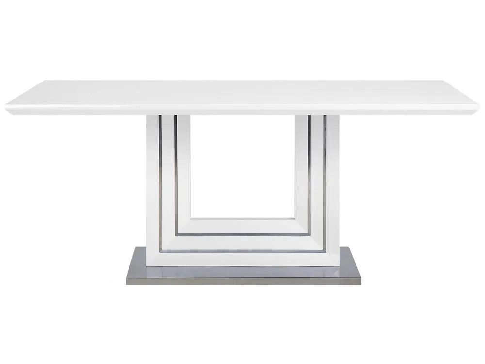 Dining Table KALONA White 180 cm 90 cm