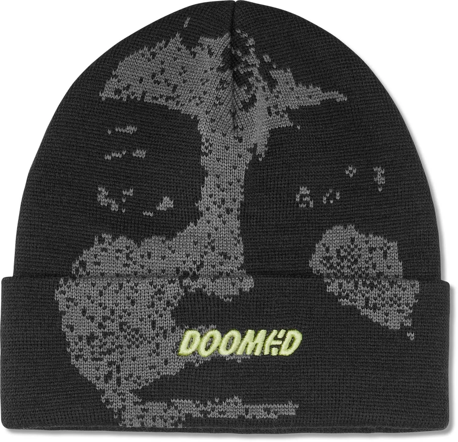 DOOMED WITCHES BEANIE - BLACK