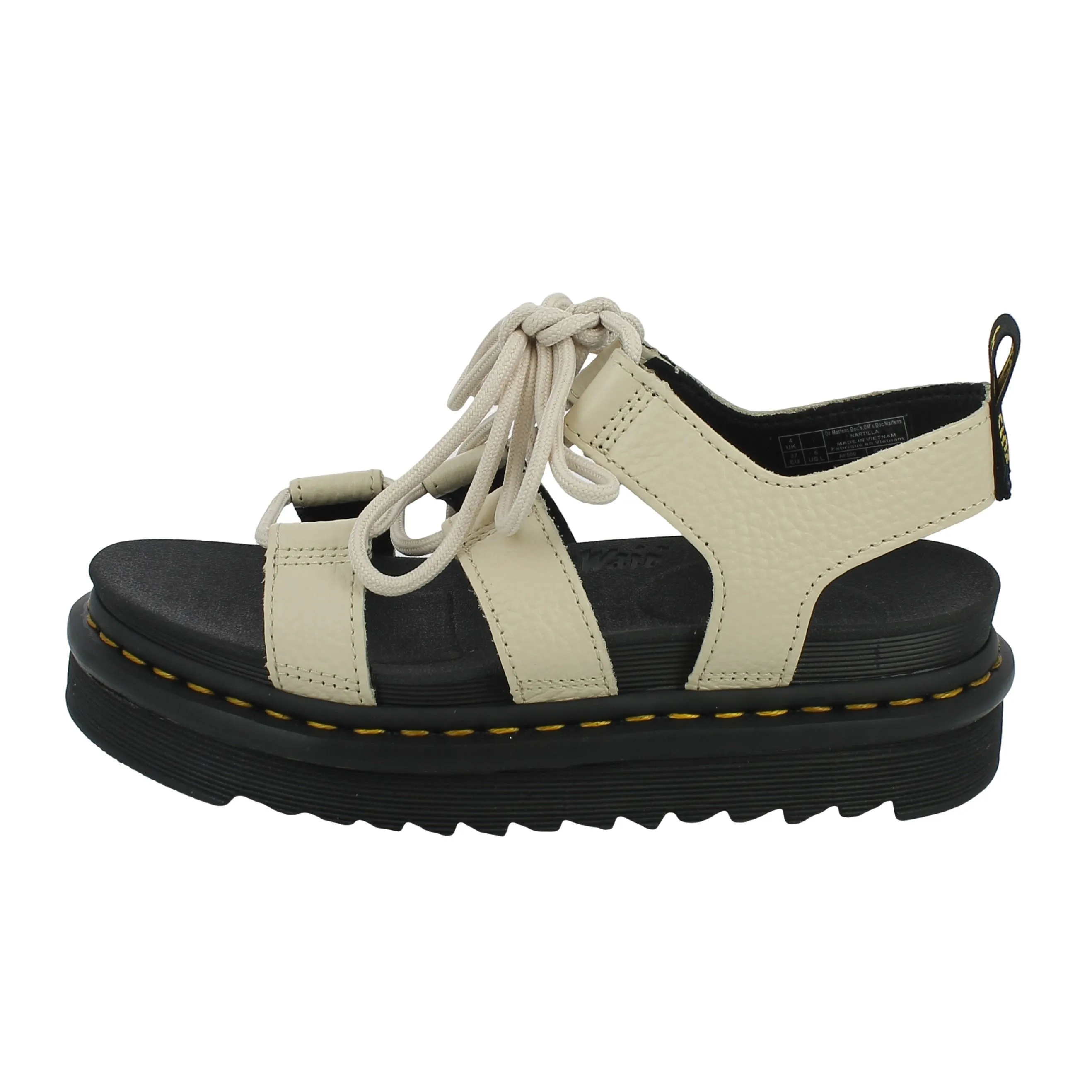 Dr.Martens  Sandalo Nartilla Milled Nappa Parchment Beige 