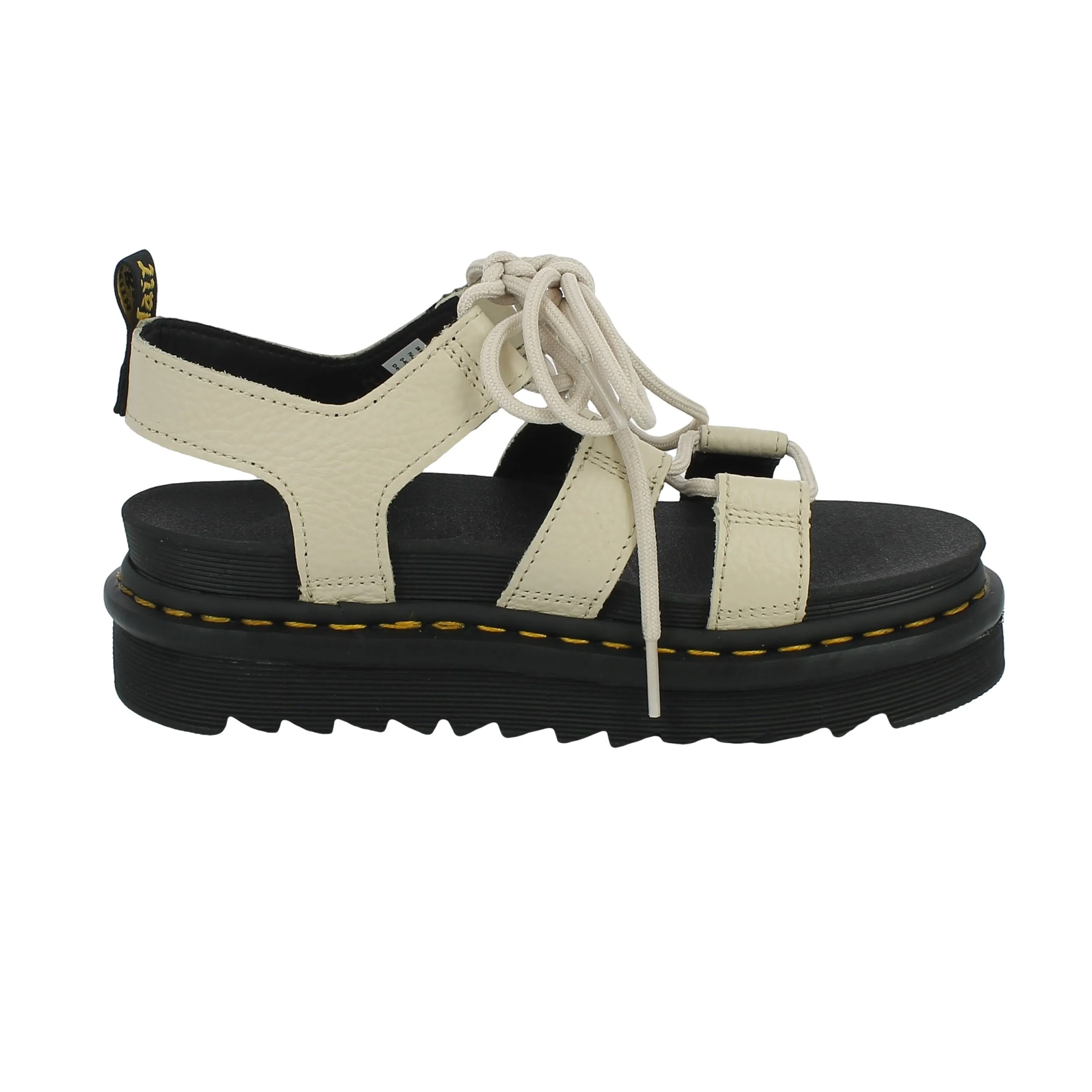 Dr.Martens  Sandalo Nartilla Milled Nappa Parchment Beige 