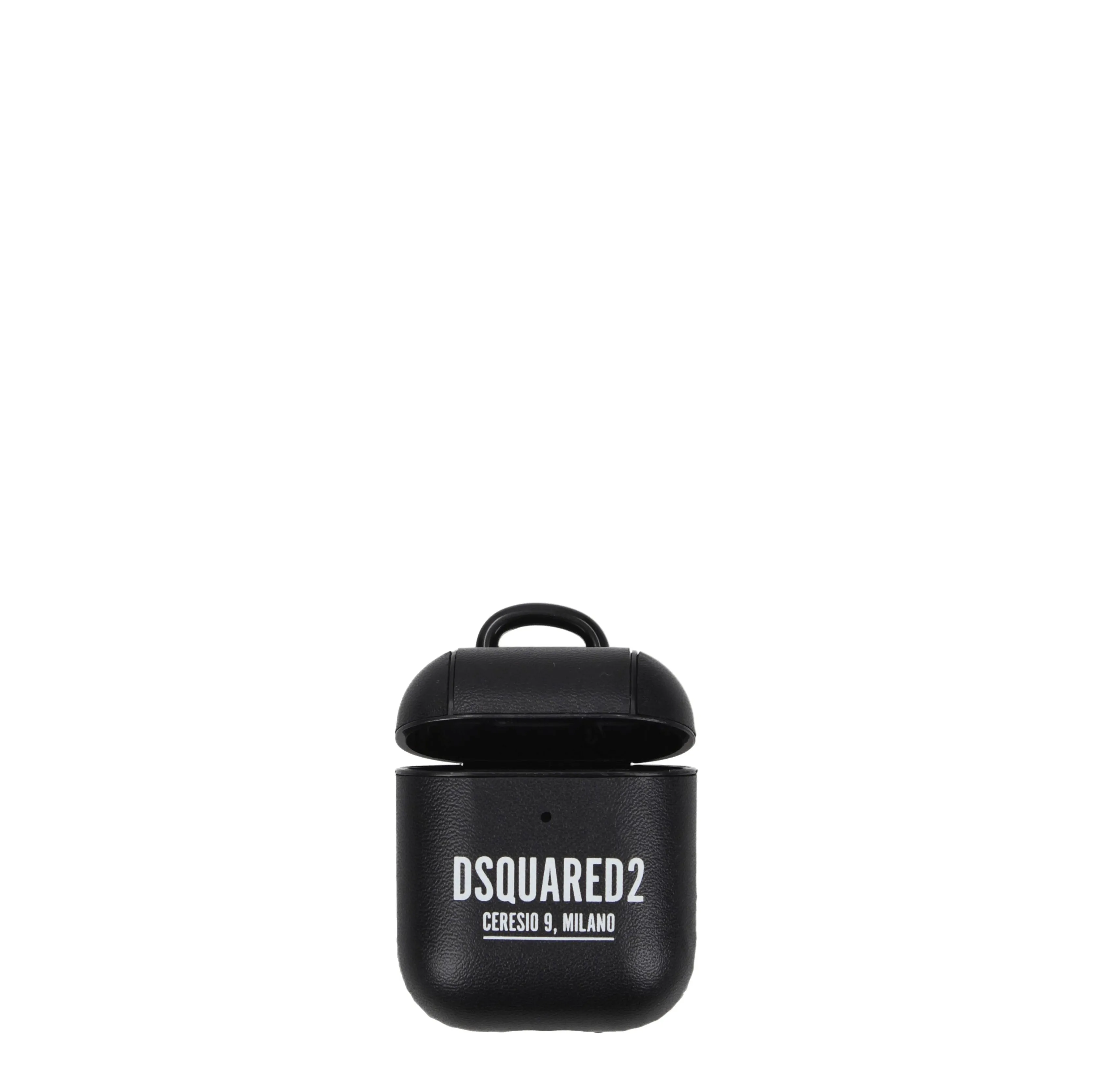 Dsquared2 Idee regalo Airpods case second generation Uomo Poliuretano Nero