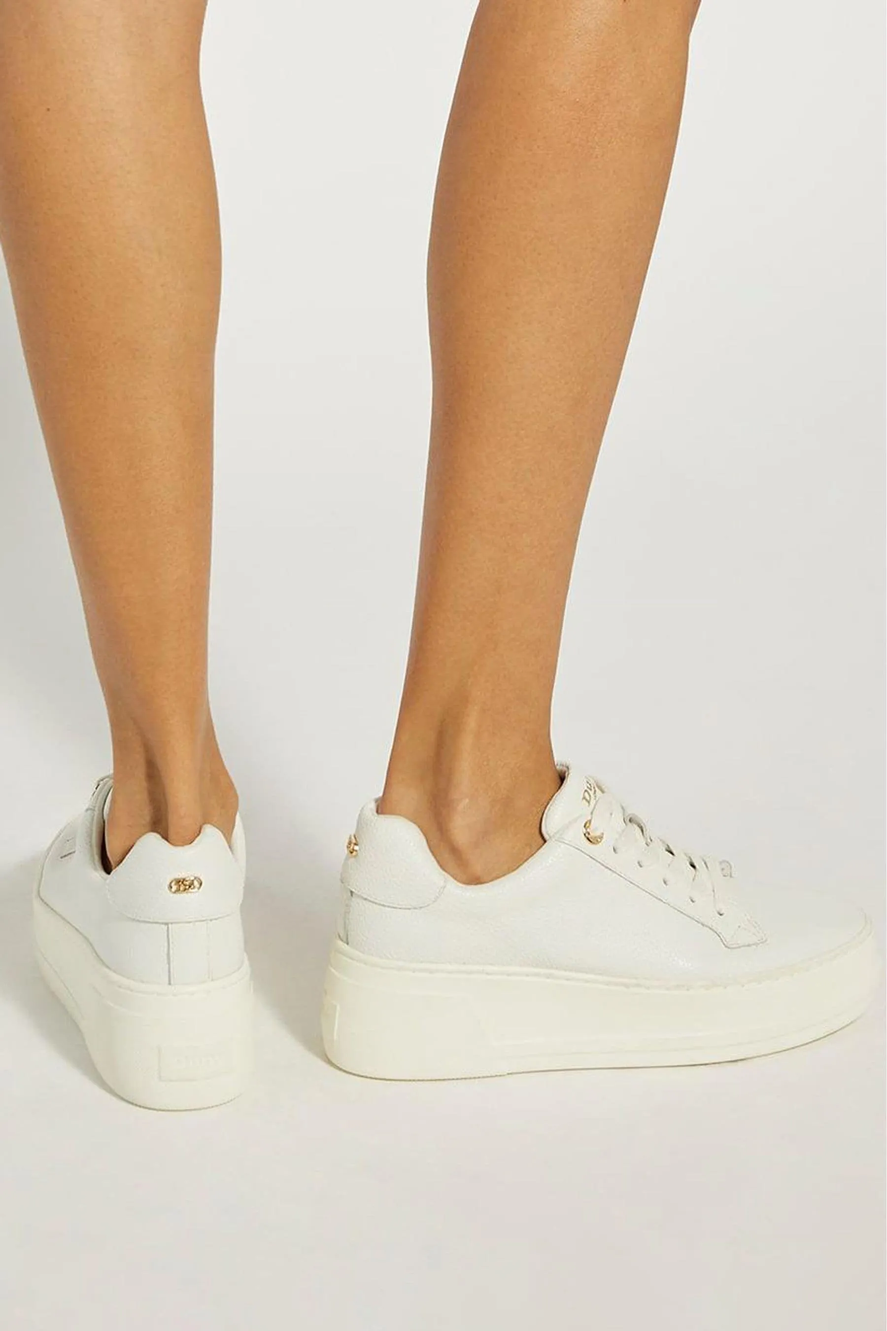 Dune London - Episode - Scarpe da ginnastica in pelle con plateau