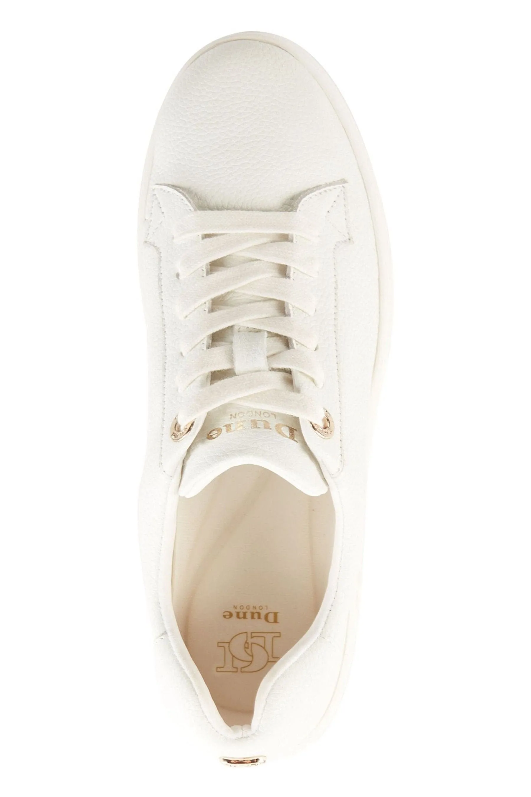 Dune London - Episode - Scarpe da ginnastica in pelle con plateau