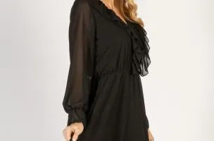 ELEGANTE ABITO CON SCOLLO A 