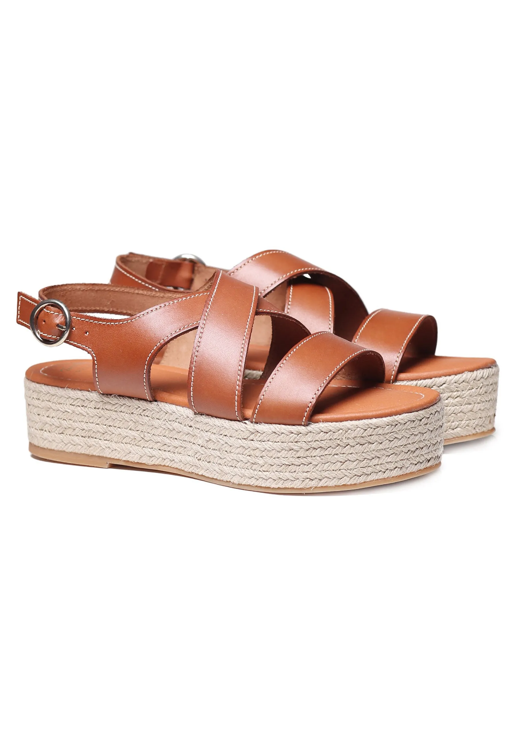 ELISENDA - Sandali con plateau