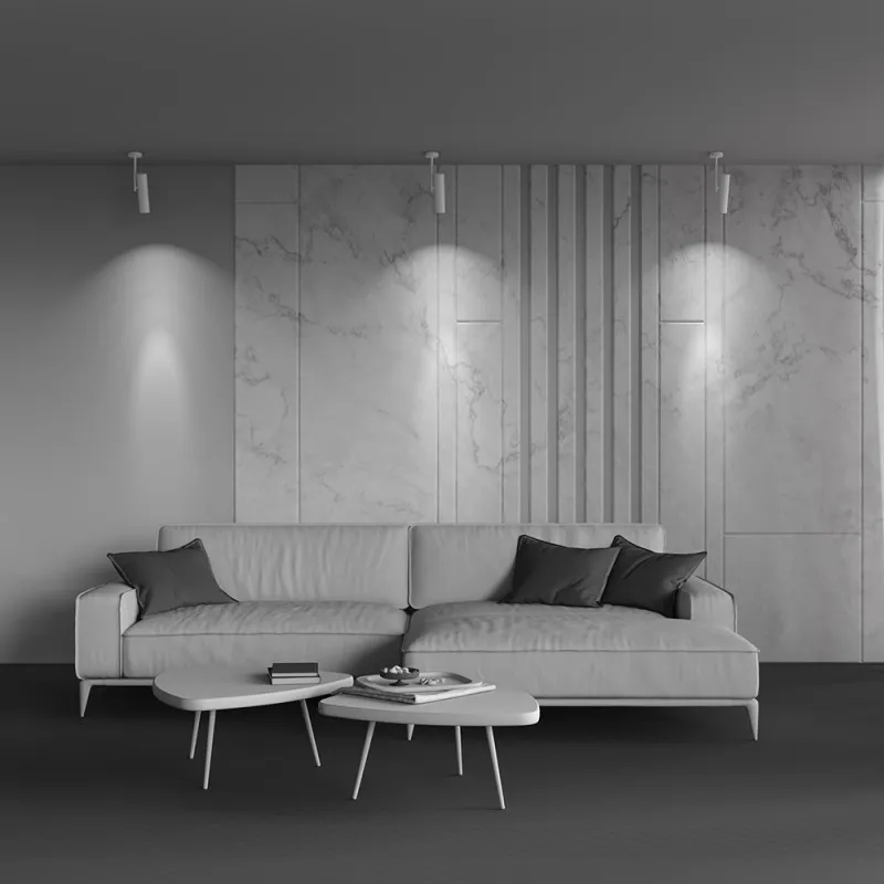 Elti faretto orientabile lampada da soffitto struttura in metallo GU10