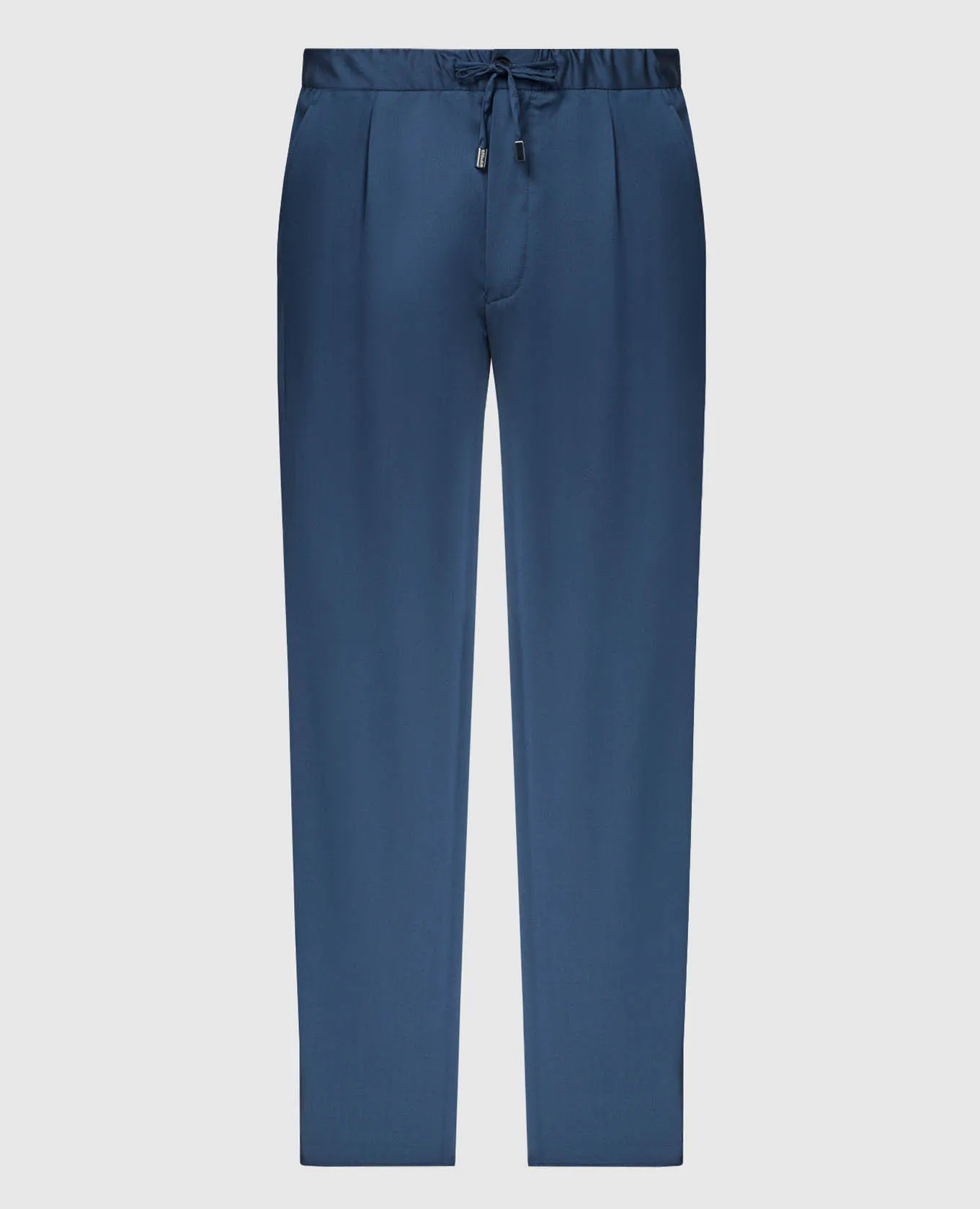 Enrico Mandelli Pantaloni blu in lana GYM02B4531