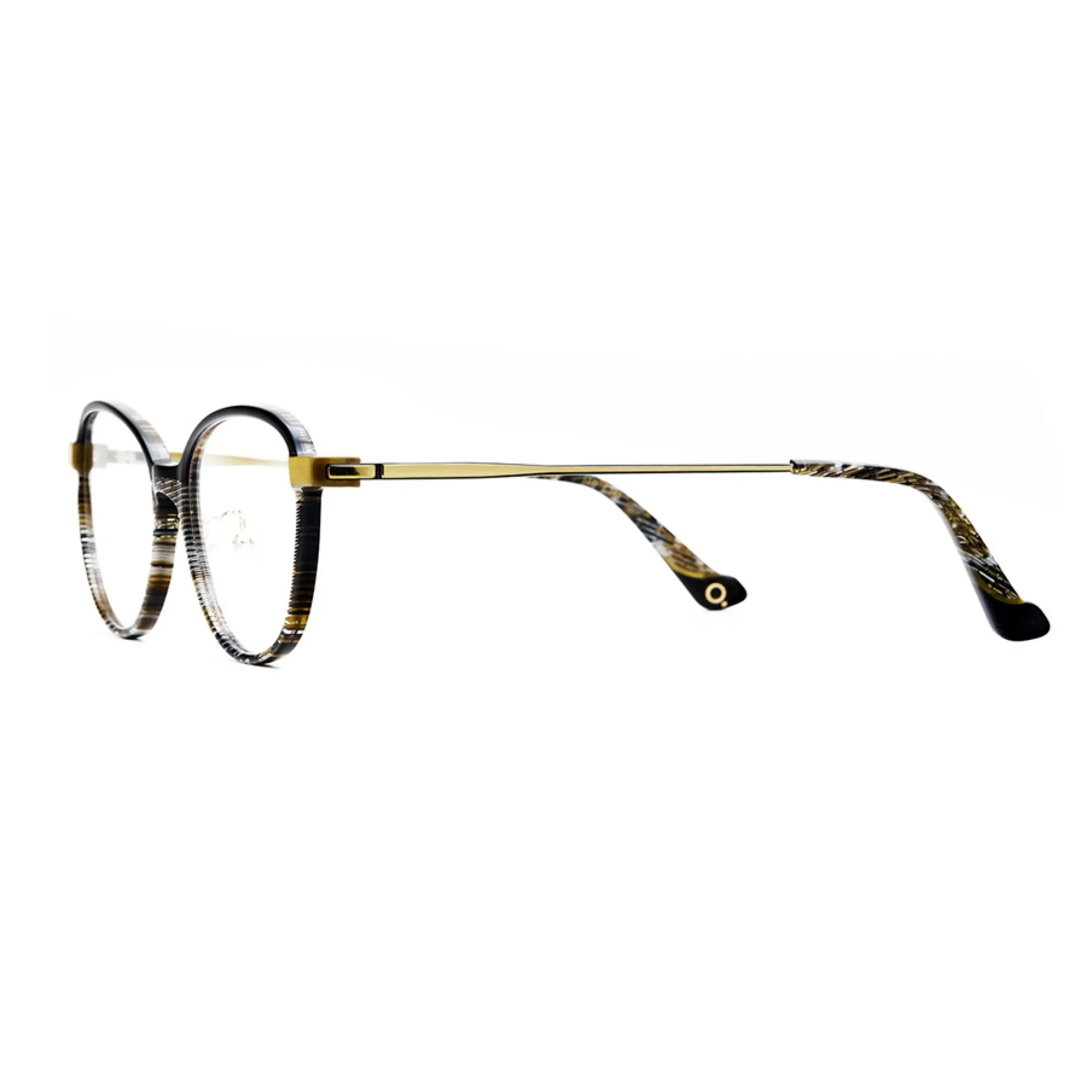   Etnia Barcelona LHASA.A - BKGD Oro Nero | Occhiale Da Vista Donna 