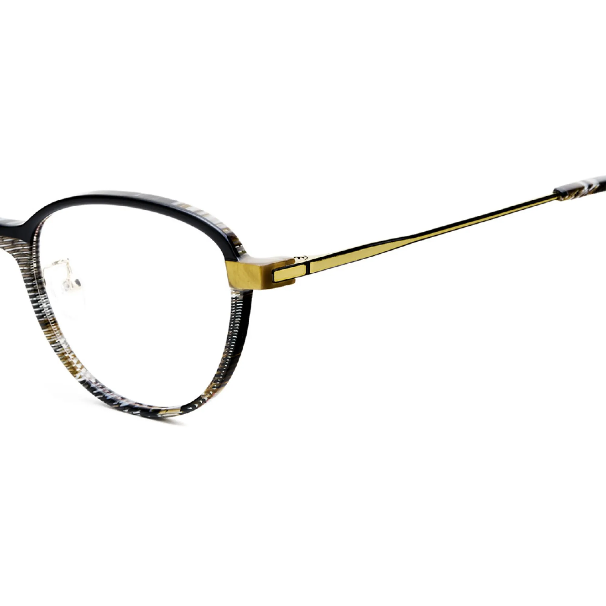   Etnia Barcelona LHASA.A - BKGD Oro Nero | Occhiale Da Vista Donna 