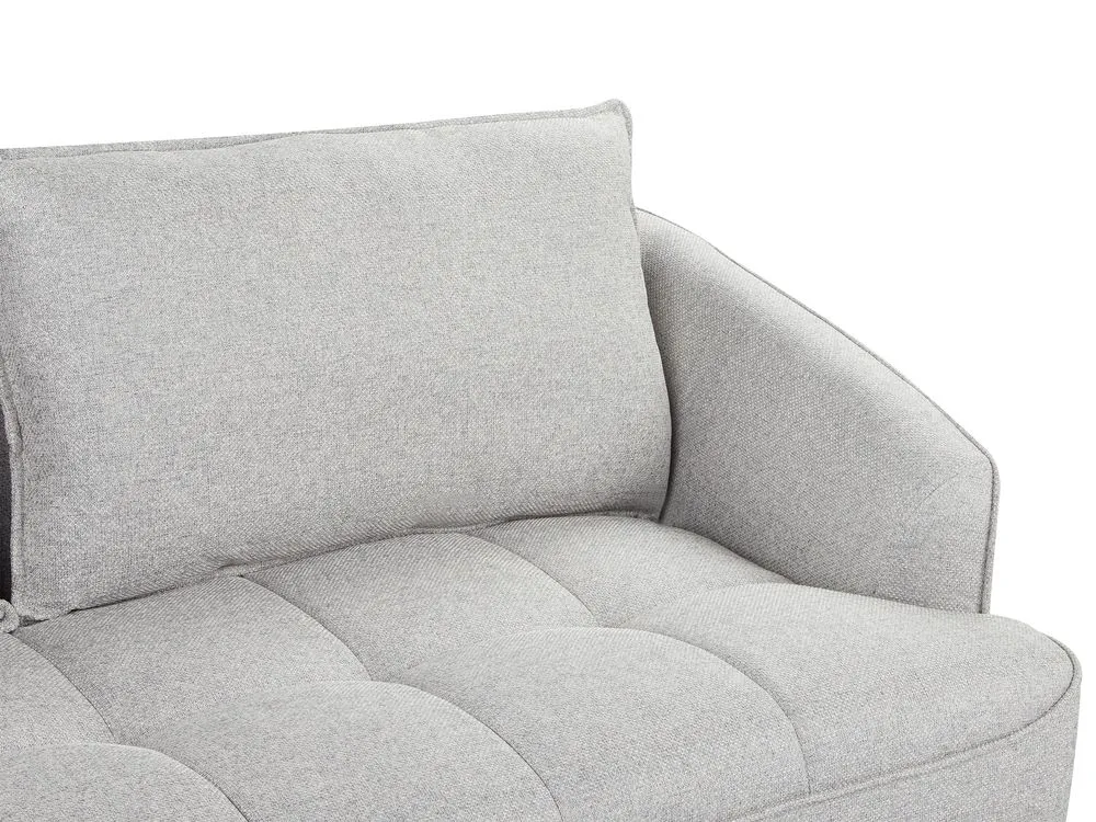 Fabric Living Room Set Grey HOBRO