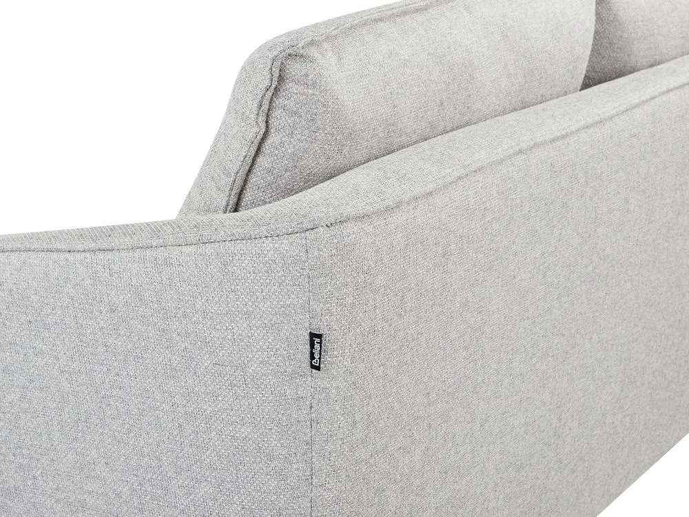 Fabric Living Room Set Grey HOBRO