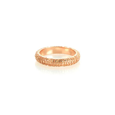  FEDE IN ORO 9KT ROSA MIS. 14