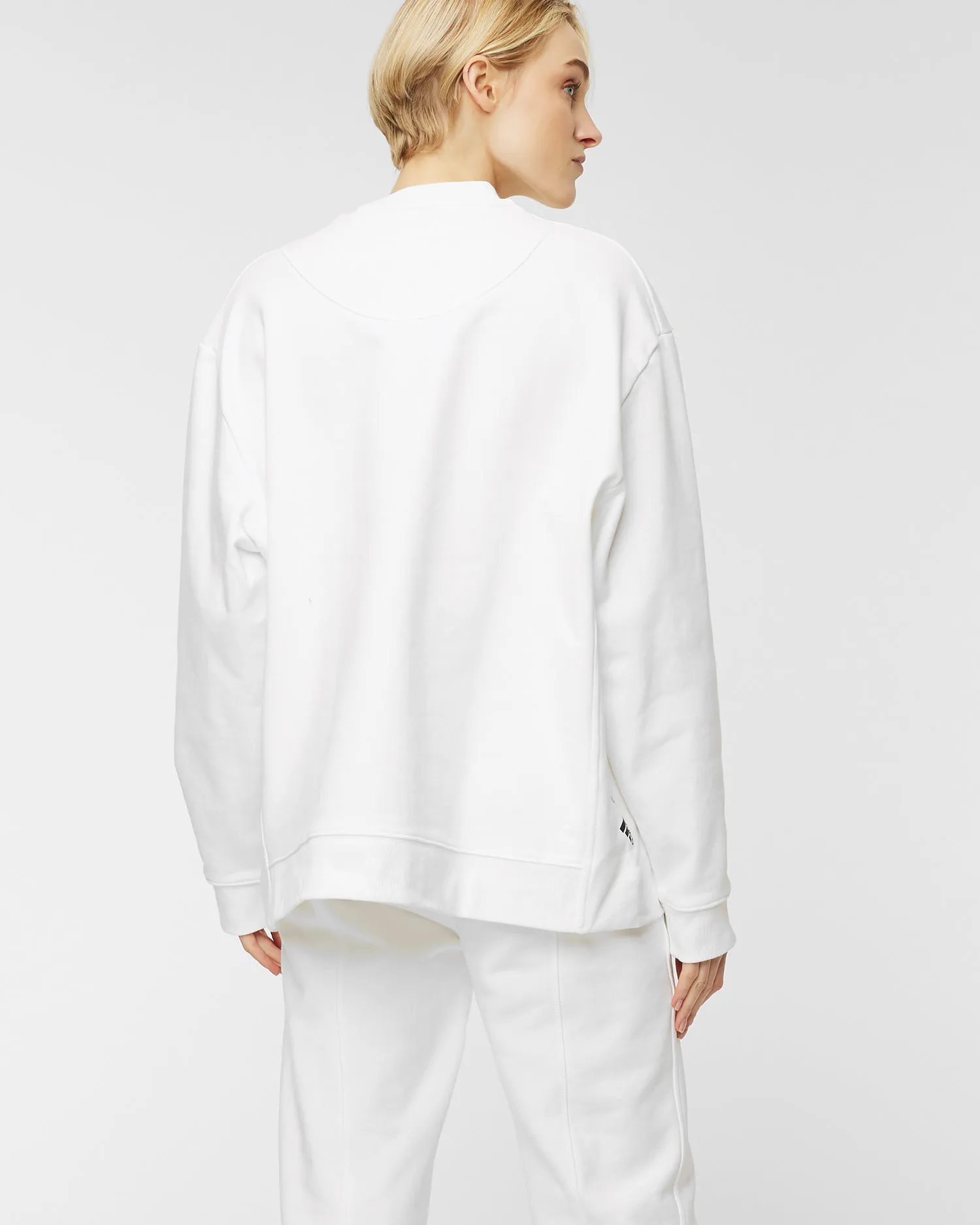 Felpa Adidas by Stella McCartney ASMC SW SWT ML H59978-white