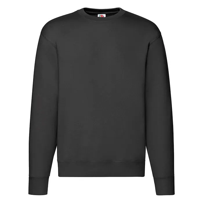 Felpa con logo Fruit of the Loom PREMIUM SET-IN SWEAT