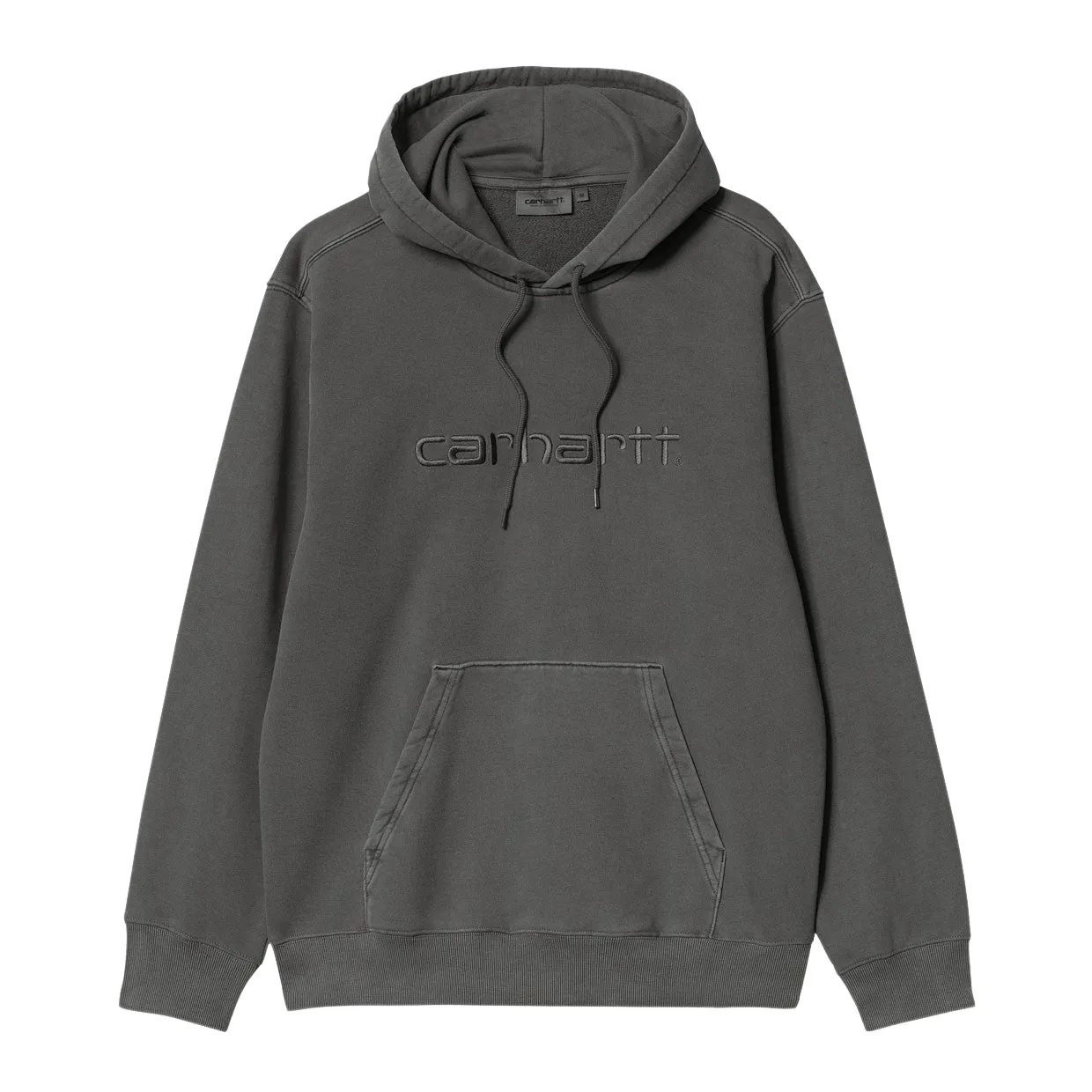 Felpa Uomo Carhartt WIP Hooded Duster Nero
