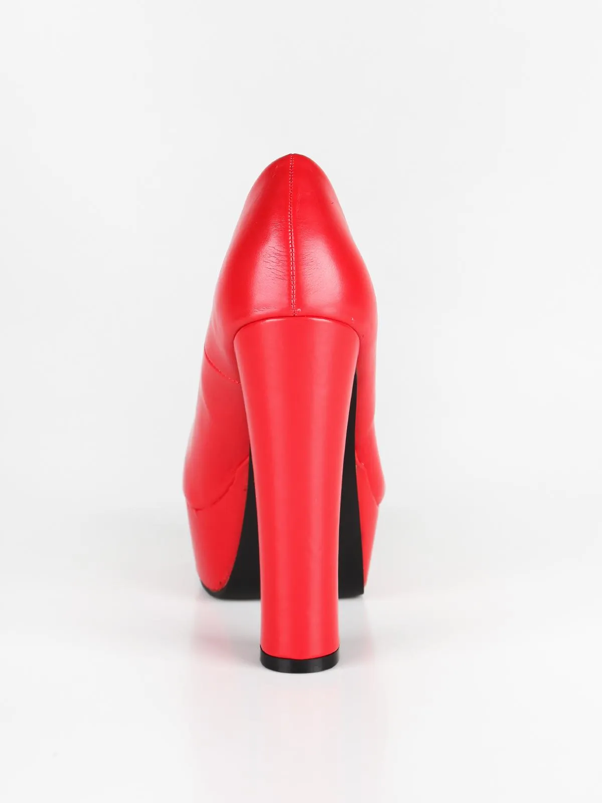 Fiori & Spine Decollete rouge avec talon et plateau