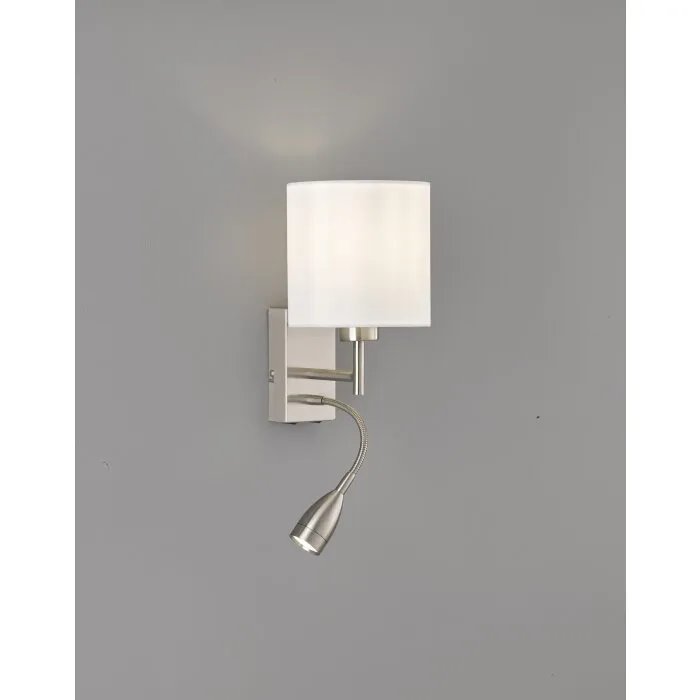 Fischer-Honsel Dreamer Applique Nichel opaco, 1-Luce