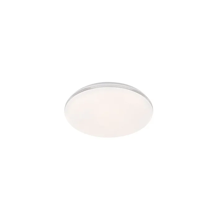 Fischer-Honsel Faro Plafoniera LED Bianco, 1-Luce