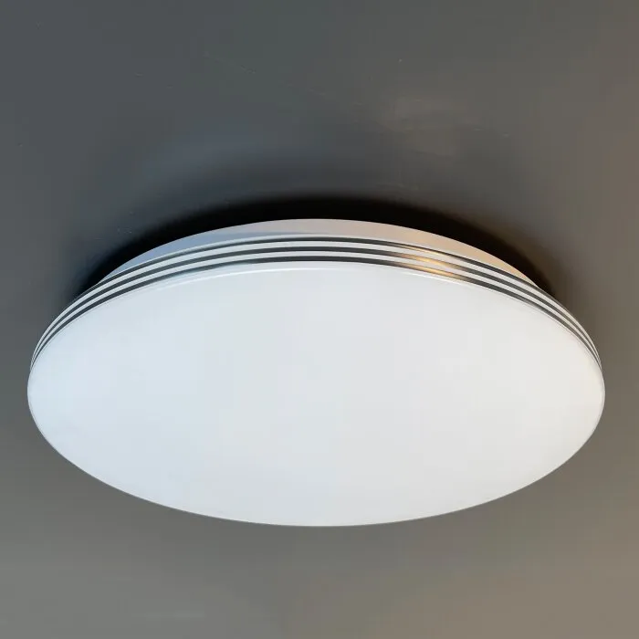 Fischer-Honsel Faro Plafoniera LED Bianco, 1-Luce